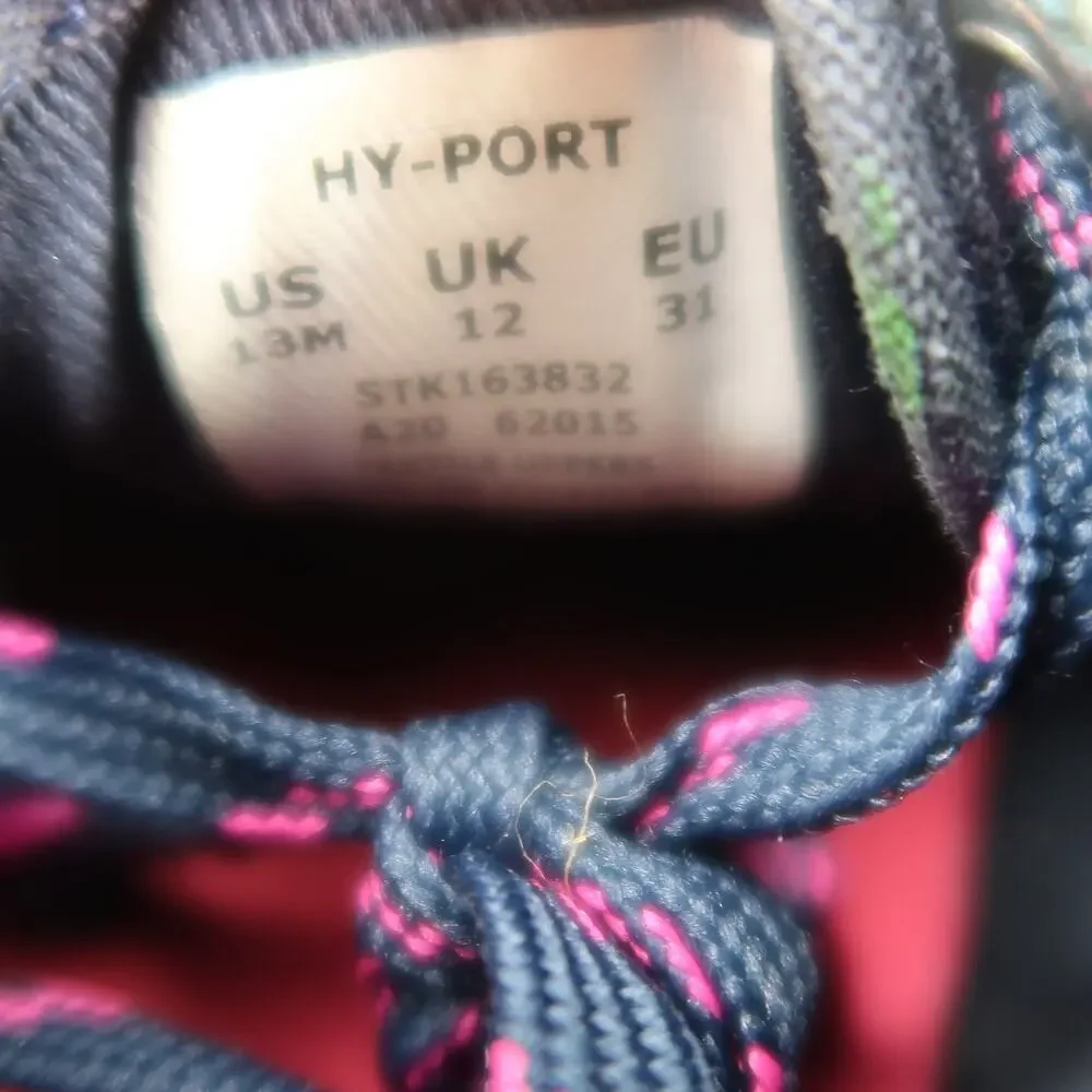 Sperry Shoes Kids 13 Casual Sneakers Hy Port Top Sider Lace Up Canvas Slip On